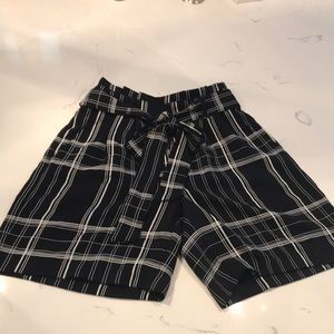 Plaid shorts
